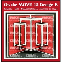 (CLMOVE12)Crealies On The MOVE Design K