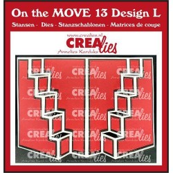 (CLMOVE13)Crealies On The MOVE Design L