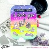 (HFD0405)Heffy Doodle Mole Lotta Love Clear Stamps
