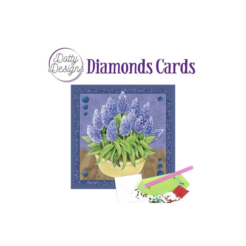(DDDC1087)Dotty Designs Diamond Cards - Hyacinth