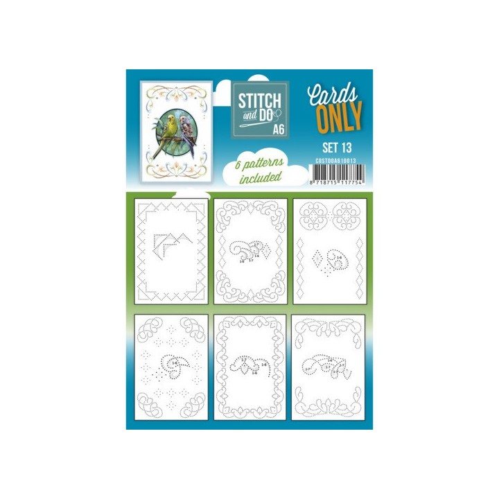 (COSTDOA610013)Stitch and Do - Cards Only - Set 13