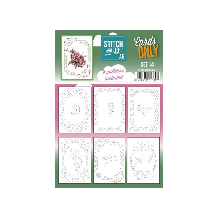 (COSTDOA610014)Stitch and Do - Cards Only - Set 14