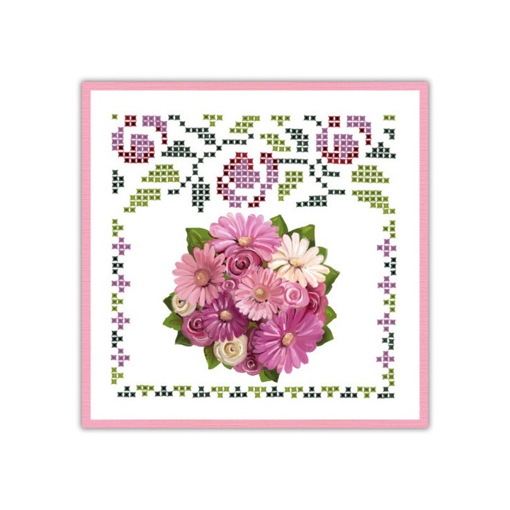 (SPDO077)Sparkles Set 77 - Amy Design - Pink Flowers