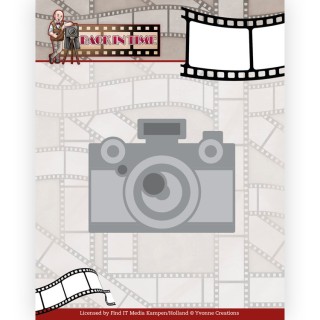 (YCD10278)Dies - Yvonne Creations - Big Guys - Back in Time - Camera