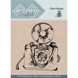 (CDECS102)Card Deco Essentials Clear Stamps - Camera