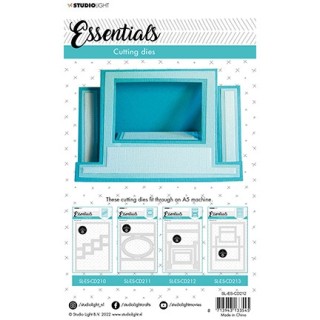 (SL-ES-CD212)Studio Light SL Cutting Die 3D theater card Essentials nr.212
