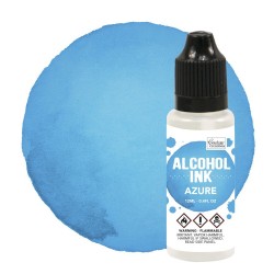 (CO727300)Alcohol Ink Aquamarine / Azure Blue