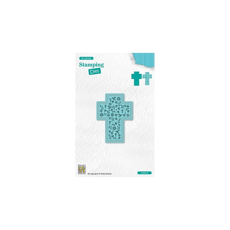 (STAD014)Nellie's choice Stamping dies Cross