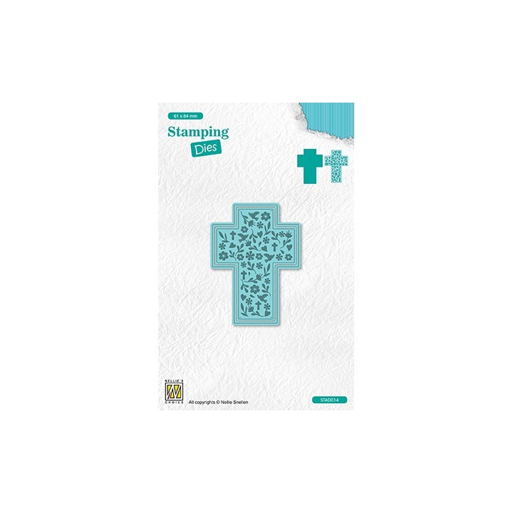 (STAD014)Nellie's choice Stamping dies Cross