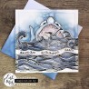 (1534)CraftEmotions clearstamps A6 - Ocean 7 Carla Creaties