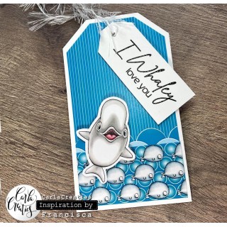 (1536)CraftEmotions clearstamps A6 - Ocean 9 Carla Creaties