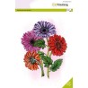 (3023)CraftEmotions clearstamps A5 - Gerbera 2