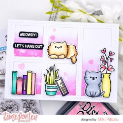 (T4T/888/Pur/Cle)Time For Tea Designs Purrfect Day Clear Stamps