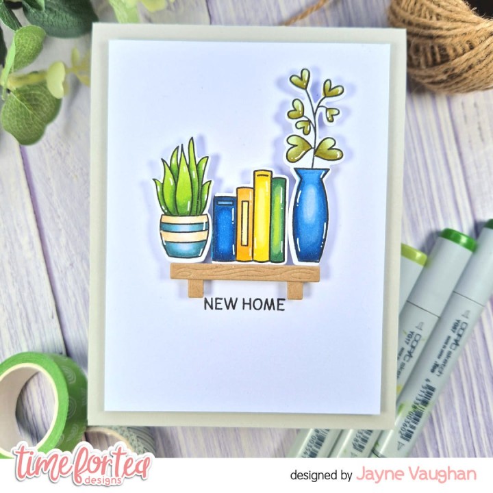 (T4T/888/Pur/Cle)Time For Tea Designs Purrfect Day Clear Stamps