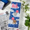 (T4T/878/Hey/Cle)Time For Tea Designs Hey There Critters Clear Stamps