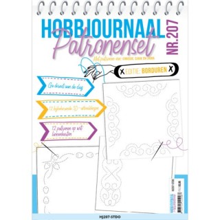 (HJ207-STDO)Hobbyjournaal Patronenset 207 - Stitch and Do