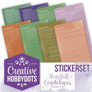 (CHSTS025)Creative Hobbydots Stickerset 25