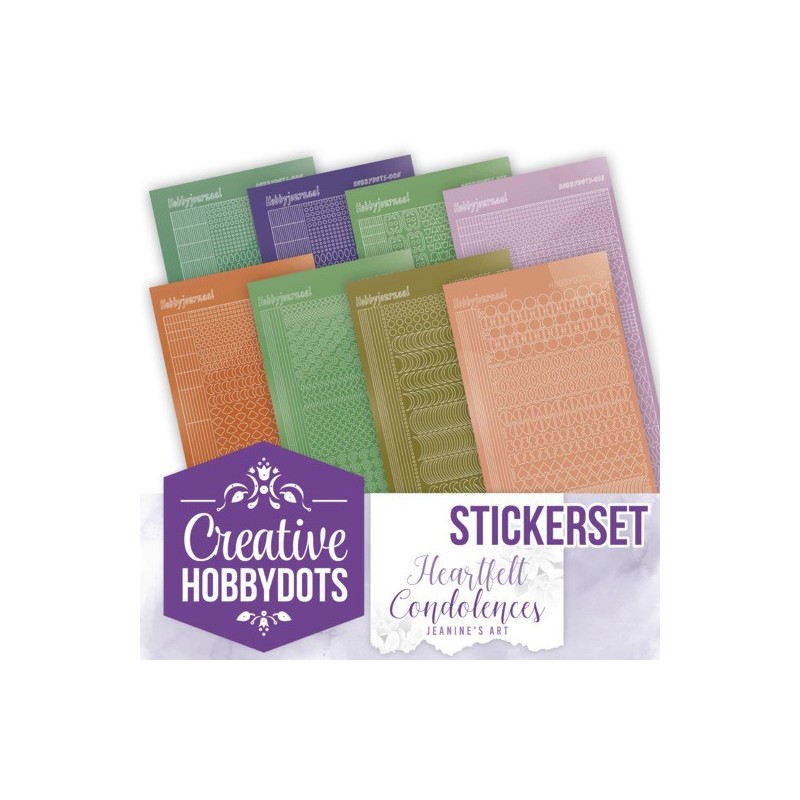(CHSTS025)Creative Hobbydots Stickerset 25