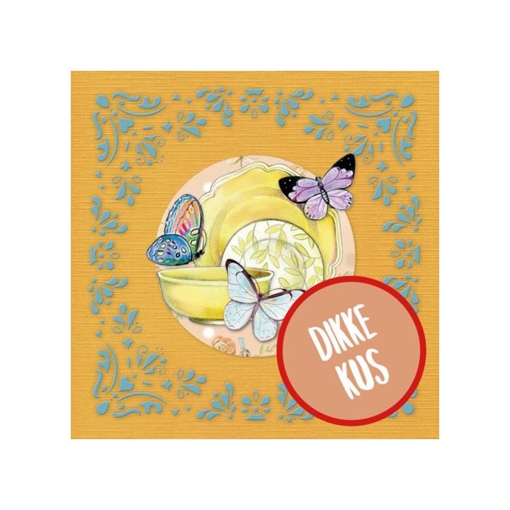 (DODOOC10020)Dot and Do on Colour 20 - Butterfly Touch
