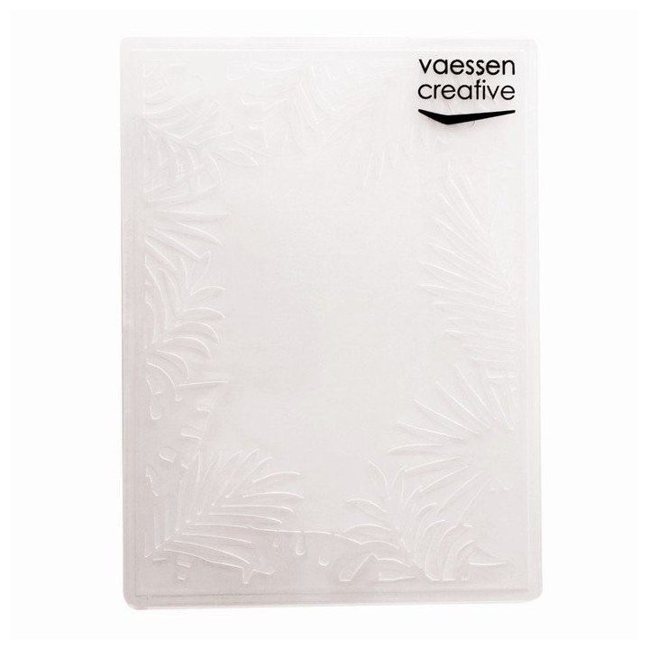 (100605-311)Vaessen Creative Embossing folder jungle border