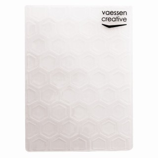 (100605-307)Vaessen Creative Embossing folder honingraat