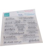 (CS1100)Clear Stamp Droom en geniet