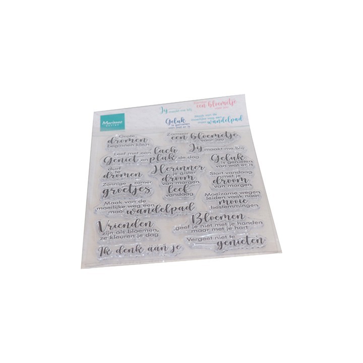 (CS1100)Clear Stamp Droom en geniet