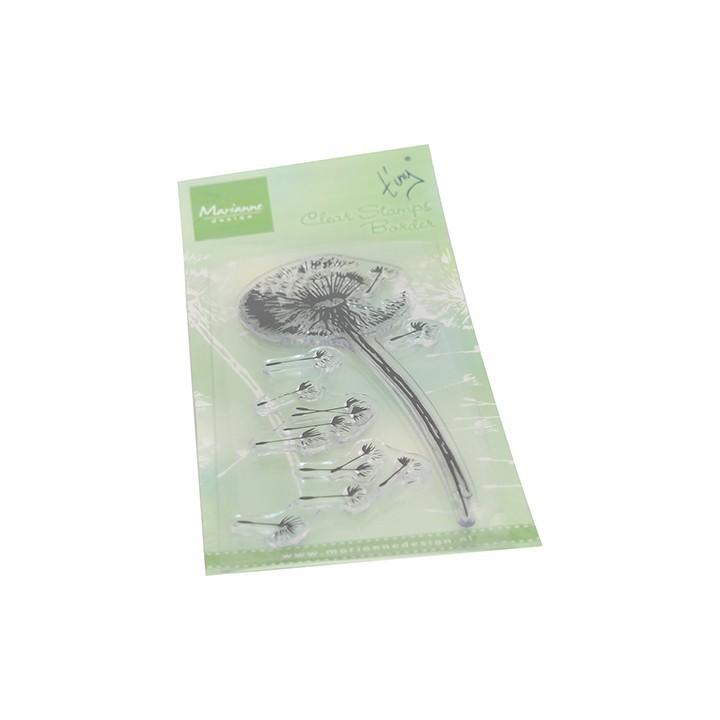 (TC0898)Clear stamp Tiny's Border - Blowball