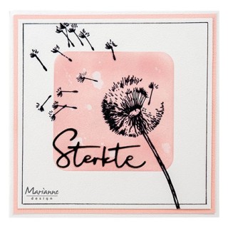 (TC0898)Clear stamp Tiny's Border - Blowball