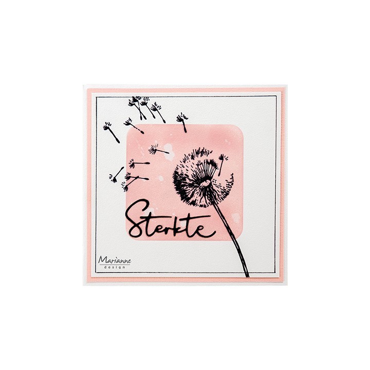 (TC0898)Clear stamp Tiny's Border - Blowball