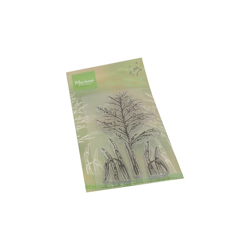 (TC0900)Clear stamp Tiny's Border - Indian Grass