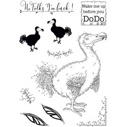(PI170)Pink Ink Designs Cookie Dodo Clear Stamp