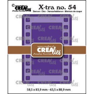 (CLXTRA54)Crealies Xtra no. 54 ATC Filmstrip