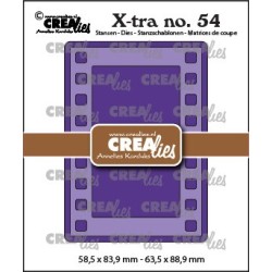 (CLXTRA54)Crealies Xtra no. 54 ATC Filmstrip