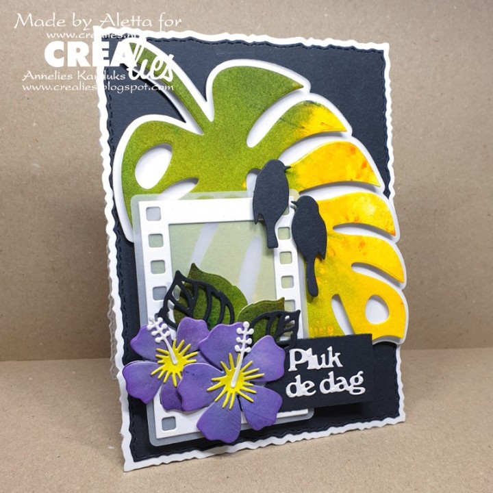 (CLXTRA54)Crealies Xtra no. 54 ATC Filmstrip