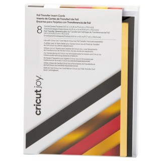 (2009208)Cricut Joy Foil Transfer Insert Cards Royal Flush (8pcs)