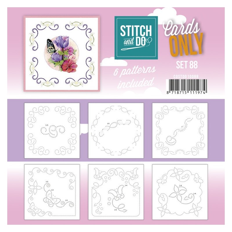 (COSTDO10088)Stitch and Do - Cards Only Stitch 4K - 88