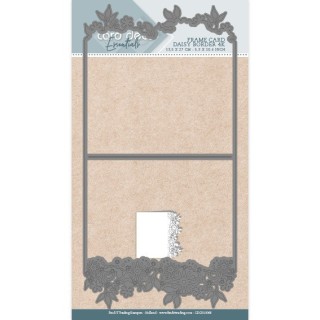 (CDCD10068)Card Deco Essentials Frame Dies - Daisy Border 4K