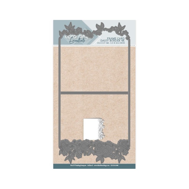 (CDCD10068)Card Deco Essentials Frame Dies - Daisy Border 4K