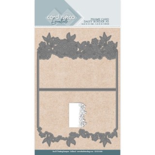 (CDCD10069)Card Deco Essentials Frame Dies - Daisy Border A5