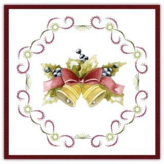 (STDO181)Stitch and Do 181 - Precious Marieke - Golden Christmas - Christmas Bells