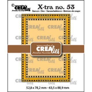 (CLXTRA53)Crealies Xtra no. 53 ATC Cross Stitch