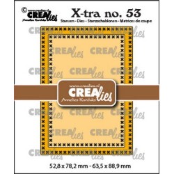 (CLXTRA53)Crealies Xtra no. 53 ATC Cross Stitch