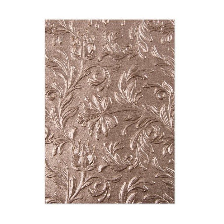 (662716)Sizzix 3-D Embossing Folder - Leaf