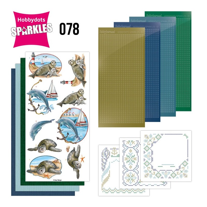 (SPDO078)Sparkles Set 78 - Amy Design - Sea Animals