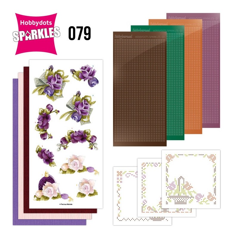 (SPDO079)Sparkles Set 79 - Precious Marieke - Purple Rose