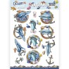 (SB10655)3D Push Out - Amy Design - Ocean Wonders - Shark