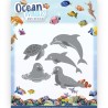 (ADD10275)Dies - Amy Design - Ocean Wonders - Dies - Sea Animals