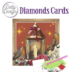 (DDDC1043)Dotty Designs Diamond Cards - Christmas Lantern