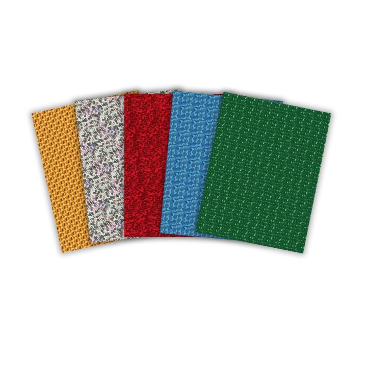 (01420-10)Scrapbook Adhesives Metallic Transfer Foil Sheets 6x6 Inch Celebrate Colors